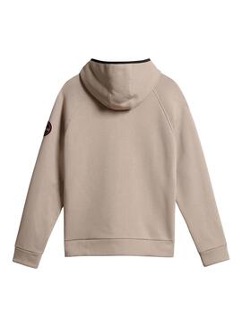 Sweatshirt Napapijri B-Whale Beige für Herren