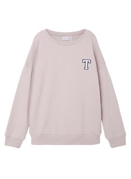 Sweatshirt Name It College Pinke für Junge