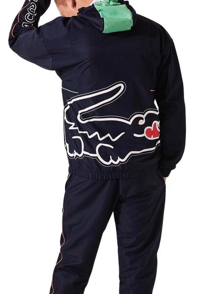 Lacoste nere sales