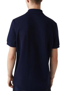 Polo Lacoste Made In France Marineblau für Herren