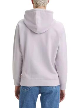 Sweatshirt Levis Graphic Standard Grau für Damen