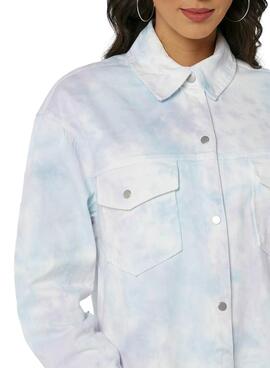 Jacke Denim Only Cairo Tie Dye Multi Damen