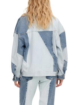 Jacke Denim Only Megan Blau für Damen