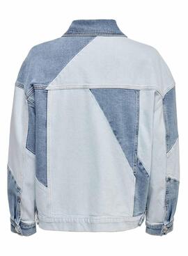 Jacke Denim Only Megan Blau für Damen