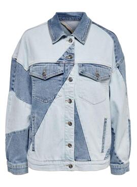 Jacke Denim Only Megan Blau für Damen