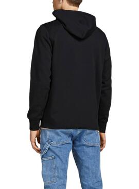 Sweatshirt Jack & Jones Reissverschluss Schwarz Herren