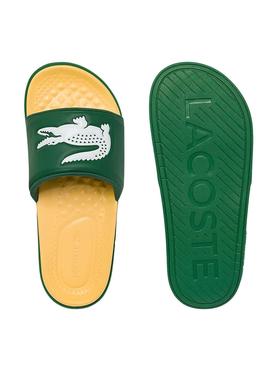 Flip Flops Lacoste Dualiste Grün und Gelb Herren
