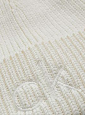 Hut Calvin Klein Essential Beanie Weiss Damen