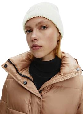 Hut Calvin Klein Essential Beanie Weiss Damen