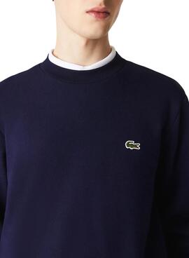 Sweatshirt Lacoste Basic Marineblau für Herren