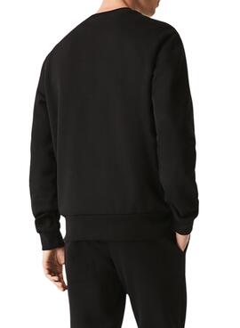 Sweatshirt Lacoste Basic Schwarz für Herren