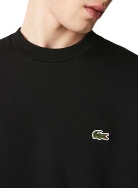 Sweatshirt Lacoste Basic Schwarz für Herren