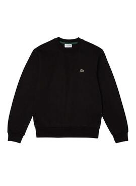 Sweatshirt Lacoste Basic Schwarz für Herren