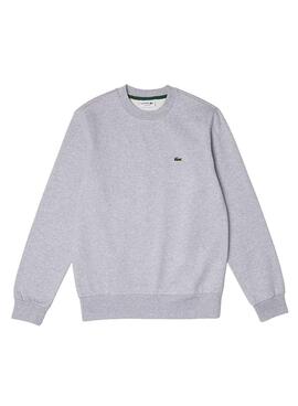 Sweatshirt Lacoste Basic Grau für Herren