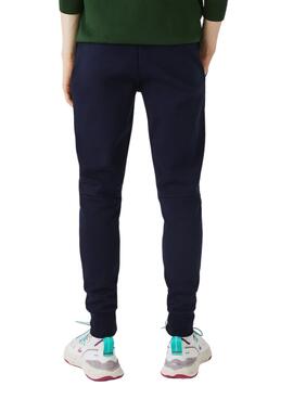 Hose Lacoste Jogger Basic Blau für Herren