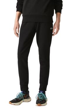 Hose von Trainingsanzug Lacoste Basic Schwarz Herren