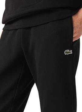 Hose von Trainingsanzug Lacoste Basic Schwarz Herren