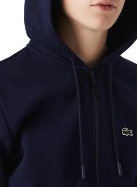 Sweatshirt Lacoste-Hood Zipmn Marineblau für Herren