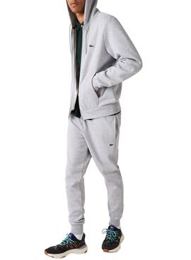 Trainingsanzug Lacoste-Hooded Grau für Herren