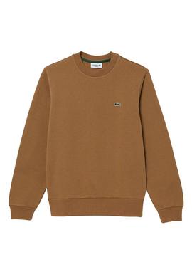 Sweatshirt Lacoste Basica Camel für Herren