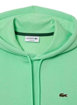 Sweatshirt Lacoste Colorblock Grün für Herren