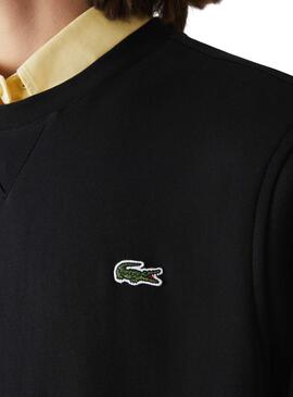 Sweatshirt Lacoste Basic Logo Schwarz für Herren