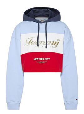 Sweatshirt Tommy Jeans Archive Cropped Multicolor
