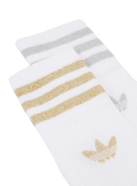 Pack 2 Socken Adidas Weisss für Herren