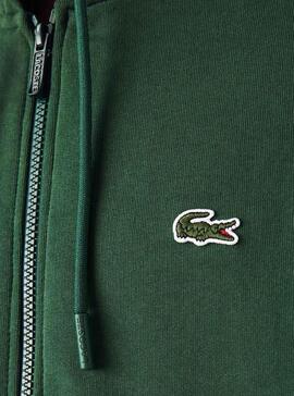 Sweatshirt Lacoste Basic Grün für Herren