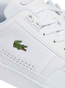 Sneaker Lacoste Leder Weiss für Herren