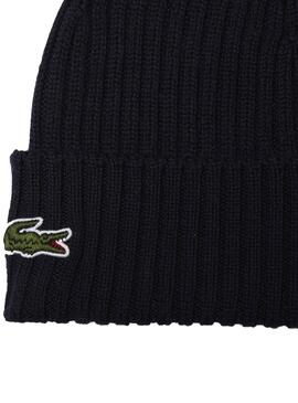Mütze Lacoste Basic Marine für Männer und Frauen.