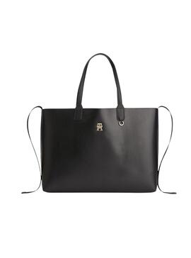 Handtasche Tommy Hilfiger Tote Iconic Schwarz für Damen