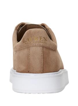 Sneakers Polo Ralph Lauren Angeline IV Camel