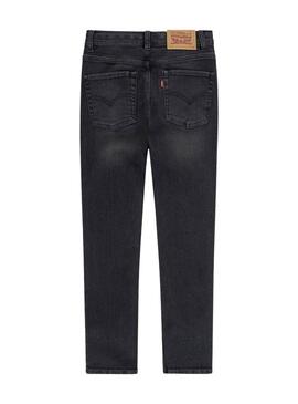 Jeans Levis 510 Skinny Passend für Schwarz Junge