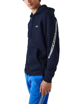Sweatshirt Lacoste Tapered Active Marineblau für Herren