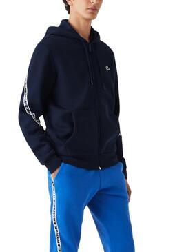 Sweatshirt Lacoste Tapered Active Marineblau für Herren