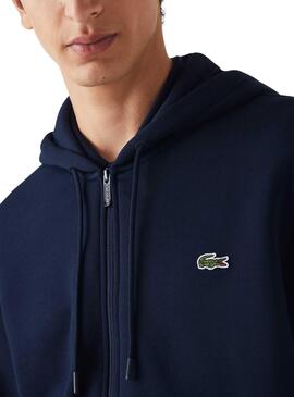Sweatshirt Lacoste Tapered Active Marineblau für Herren