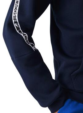 Sweatshirt Lacoste Tapered Active Marineblau für Herren