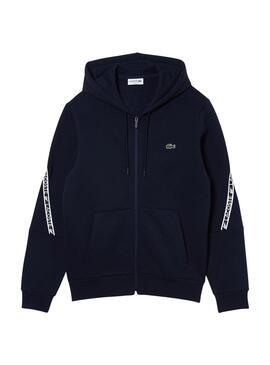 Sweatshirt Lacoste Tapered Active Marineblau für Herren