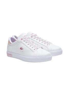 Sneakers Lacoste Powercourt Weiss für Damen