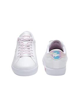 Sneakers Lacoste Powercourt Weiss für Damen
