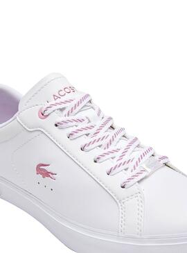 Sneakers Lacoste Powercourt Weiss für Damen