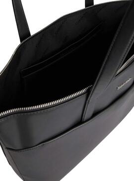 Handtasche Calvin Klein Must Shopper Schwarz für Damen