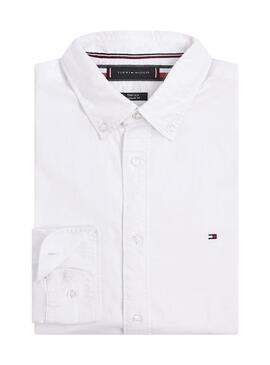 Hemd Tommy Hilfiger Core 1985 Oxford Weiss