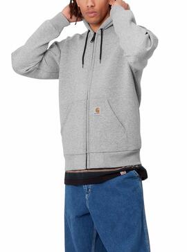 Jacke Carhartt Car-Lux Grau für Herren