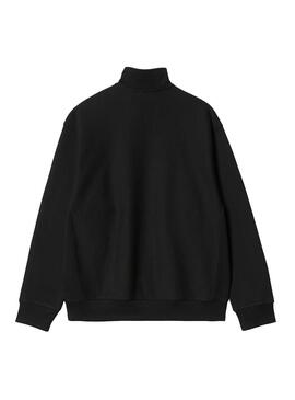 Sweatshirt Carhartt Half Zip Schwarz für Herren