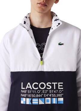 Jacke Lacoste Sport Umschaltbar Marineblau Herren