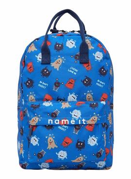 Rucksack Name It Nester Monsterdruck Blau Junge und Mädchen
