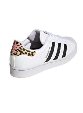 Sneakers Adidas Superstar J Weisss für Mädchen