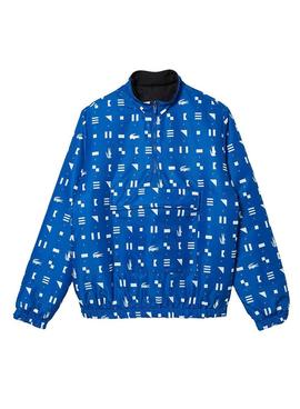 Jacke Lacoste Sport Umschaltbar Marineblau Herren